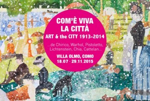 La locandina della mostra 2015 di Villa Olmo