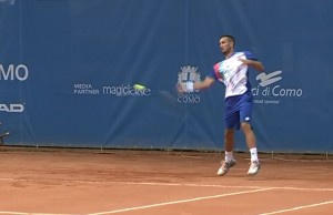 Il vincitore dell'anno scorso, Viktor Troicki