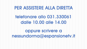 TABELLA NESSUN DORMA PUBBLICO