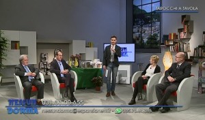 Da sinistra a destra: Luciano Vanini, Fortunato Trezzi, Chiara Gerletti e Paolo Vismara