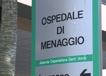 Entrata dell'ospedale di Menaggio