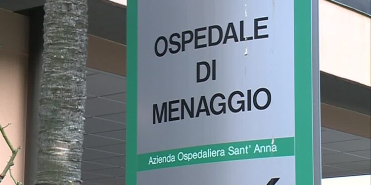 Entrata dell'ospedale di Menaggio