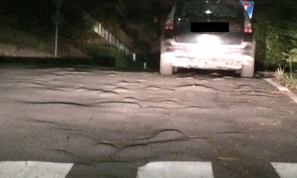 FOTODENUNCIA – L’asfalto Blob di Sagnino si espande e cresce. Scatti di un telespettatore