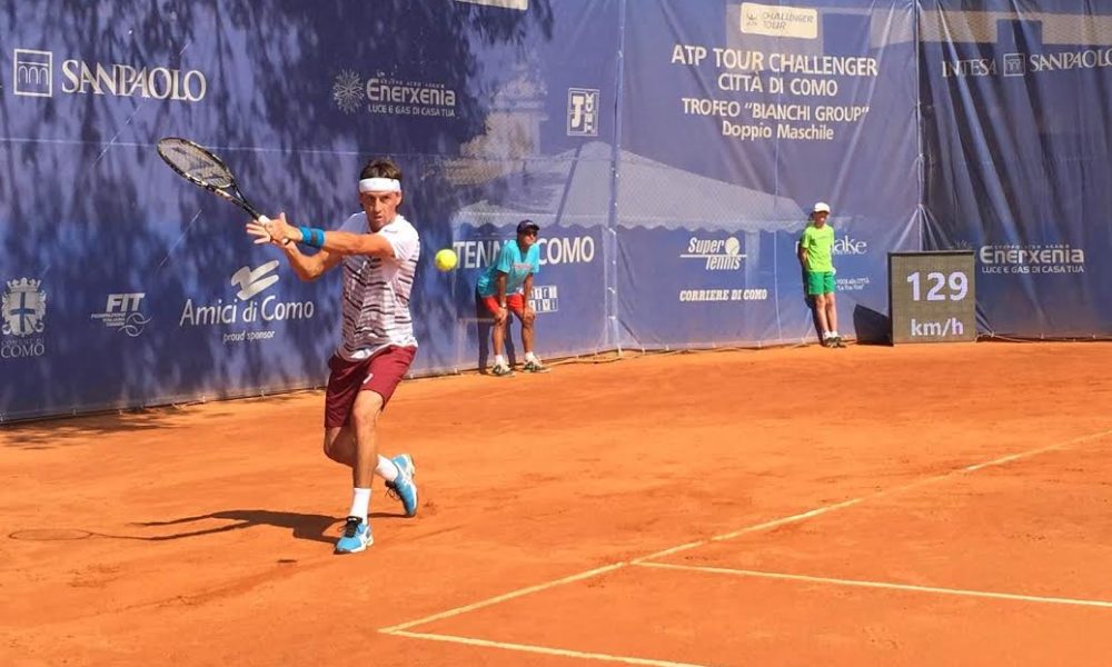 Challenger Atp Città di Como, il tennista di casa Arnaboldi sconfitto al terzo set