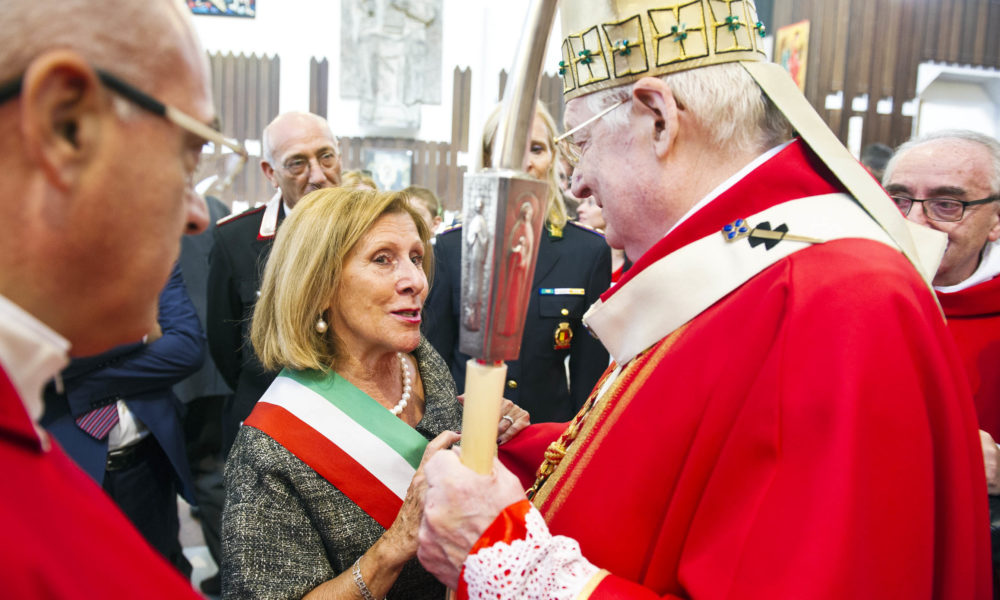 Un vescovo torna a Campione dopo quasi 30 anni: la visita del cardinale Scola