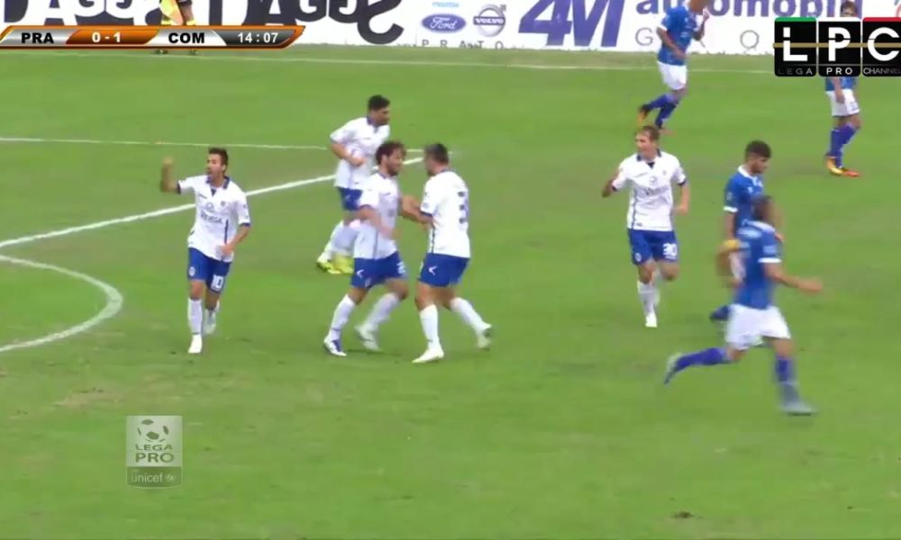 Dopo il successo in casa, la vittoria in trasferta. Il Como si impone a Prato per 1-0