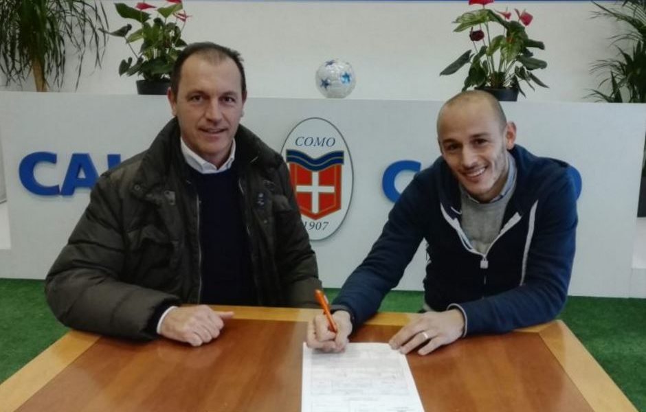 Calcio Como: mercato invernale, il primo ad arrivare è il centrocampista Cavalli