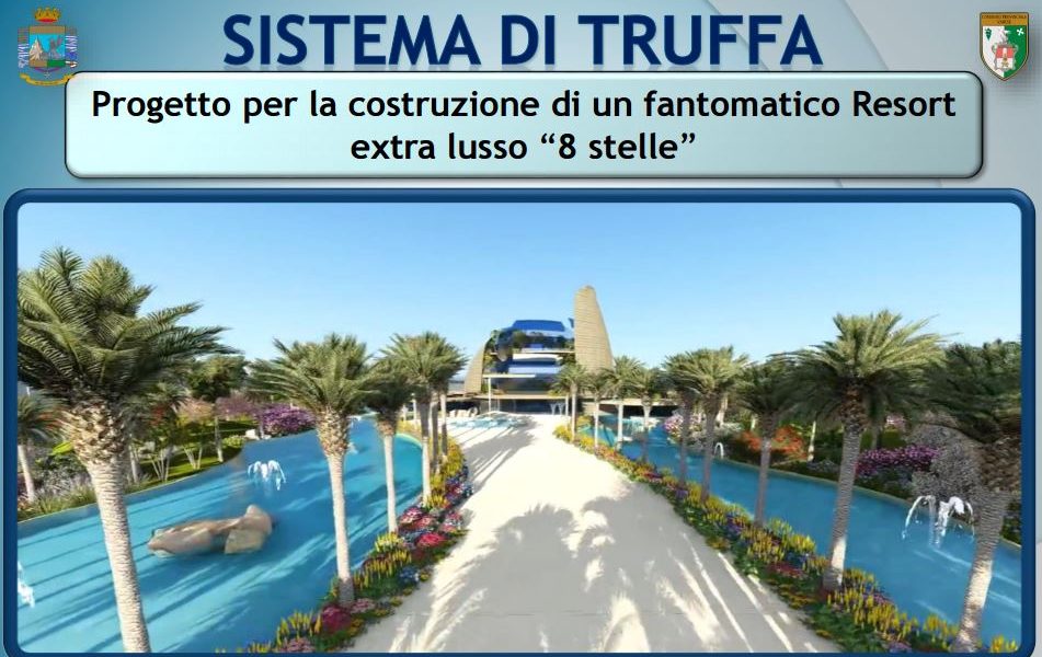 VIDEO – Resort di lusso: truffa milionaria, sfruttata l’immagine di Travolta e Bocelli