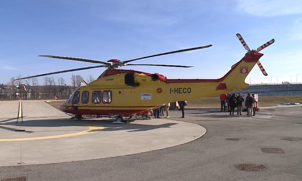 Sisma e neve, l’elisoccorso di Como torna in Centro Italia. Destinazione Pescara