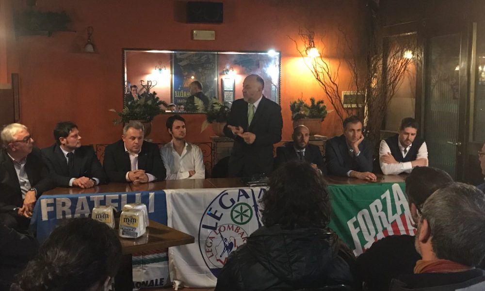 Cantù, il leghista Edgardo Arosio candidato sindaco del centrodestra