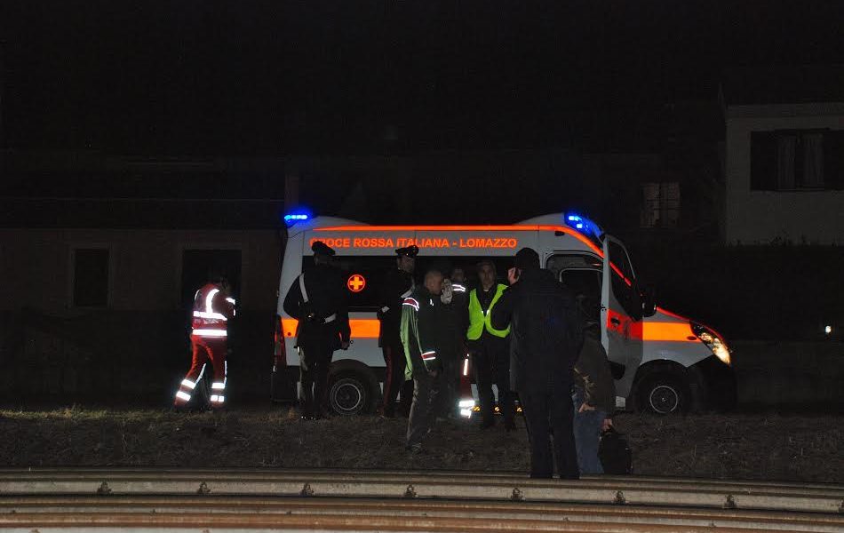 Travolto dal treno a Lomazzo: il giovane pakistano è in rianimazione. La prognosi resta riservata