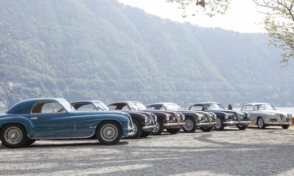 VIDEO Le grandi Alfa e la sfilata a Cernobbio. Oggi il Villa d’Este Style aperto a tutti