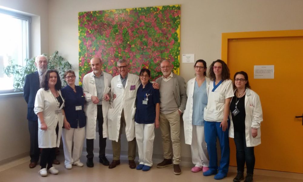 Arte in ospedale: l’artista e architetto Doriam Battaglia dona due opere al Sant’Anna
