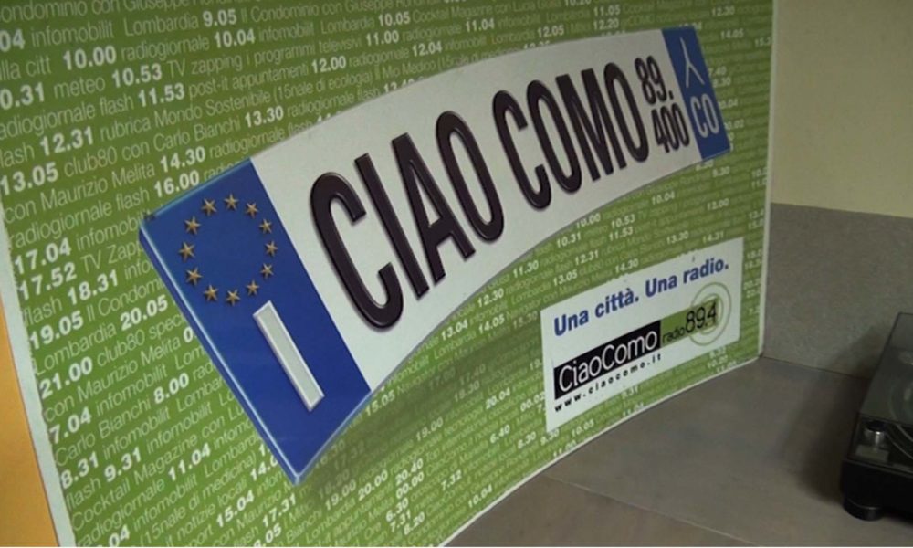 VIDEO Da Brianza Limite a CiaoComo: 40anni di radio sul Lario. I nostri auguri (e un regalo) agli amici di viale Varese