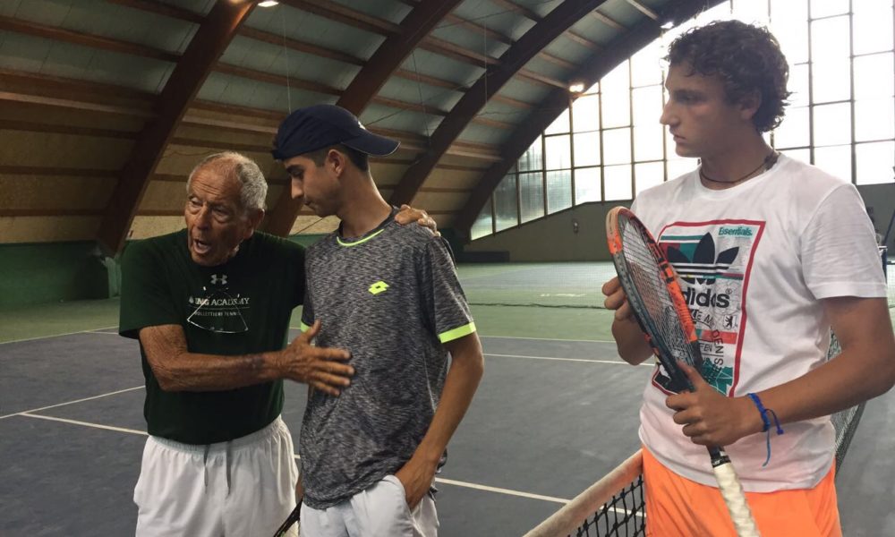 Circolo Tennis Cantù: giovani a lezione da Nick Bollettieri l’allenatore dei grandi