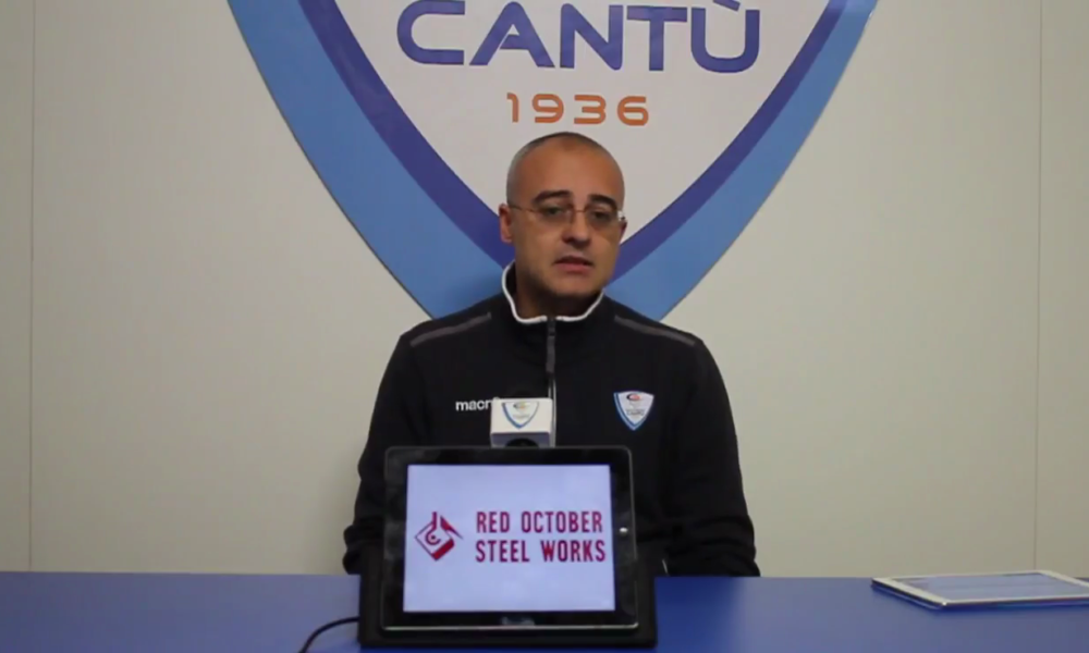 Domani a Desio Cantù-Bologna, Sodini: “Ripartiamo dalla rabbia per il match contro Brescia”