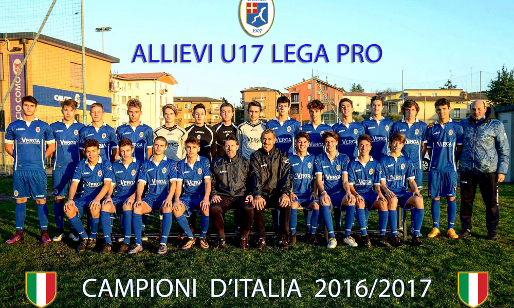 Fc Como Under 17: lariani Campioni d’Italia. Superato il padova 3-0