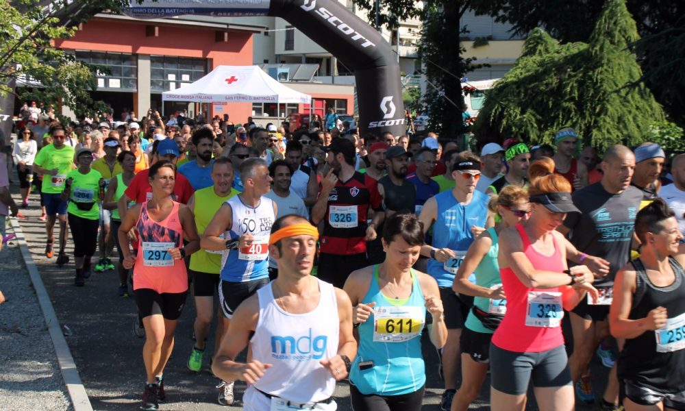 FOTOGALLERY Un successo la Crispinata di San Fermo della Battaglia: sport, natura, benessere