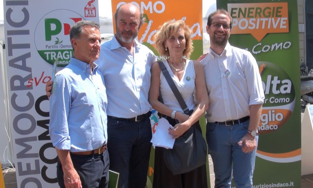 Traglio schiera i tre capilista e punta su carpooling, manutenzioni e parco giochi piazza Roma