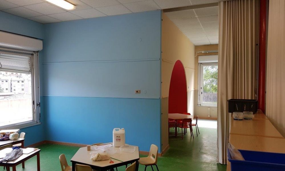 FOTOGALLERY – Como, ristrutturato l’asilo di via Amoretti