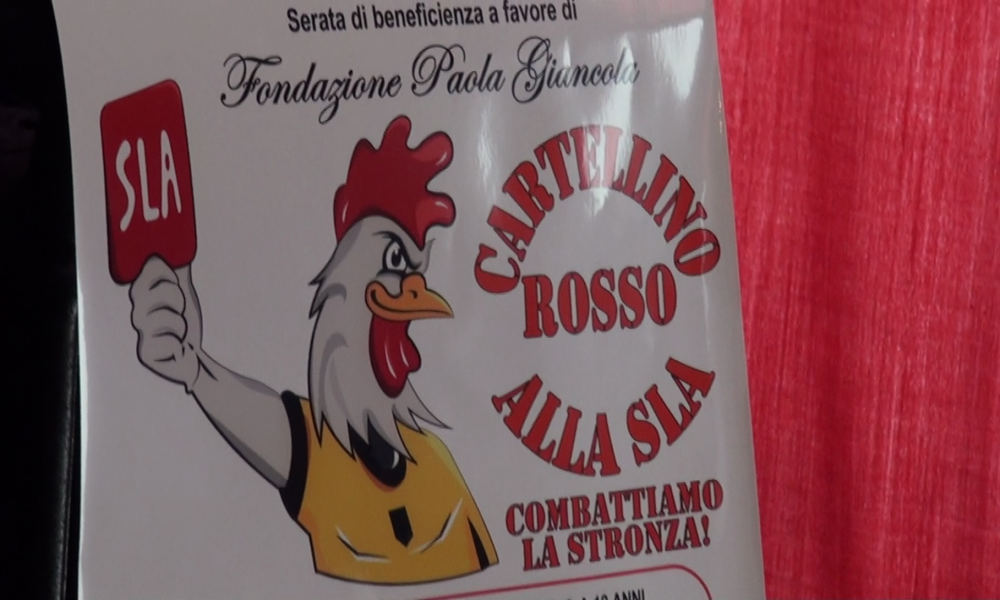 Cartellino rosso alla Sla, evento benefico l’8 settembre in piazza Volta a Como