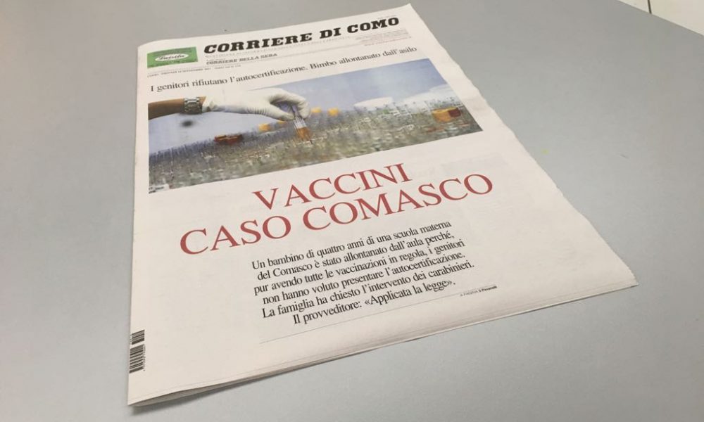 Vaccini obbligatori: i genitori non presentano i documenti, bambino di 4 anni allontanato dall’asilo