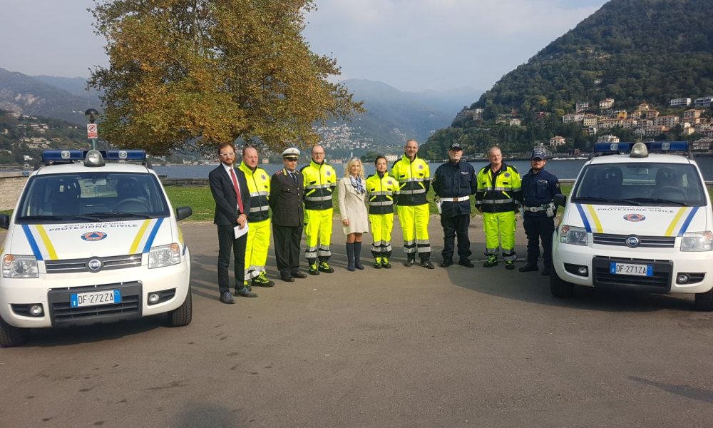 Il Comune di Como ha un gruppo di Protezione Civile. Presentati oggi i 19 volontari