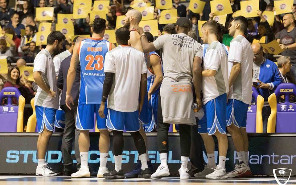 Cantù vince a Torino, coach Sodini: “Un successo che vale doppio”