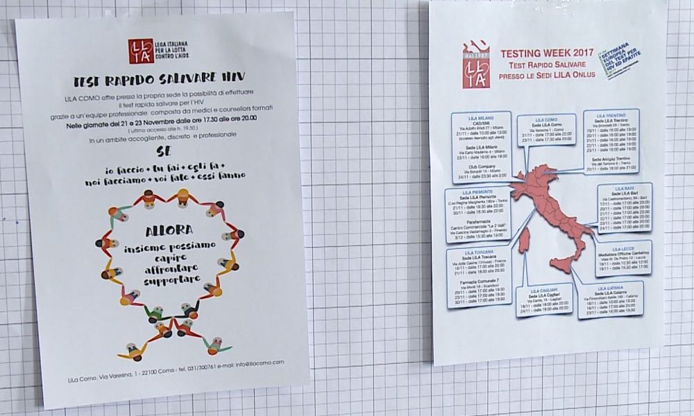HIV, l’iniziativa della Lila di Como insieme all’Asst Lariana