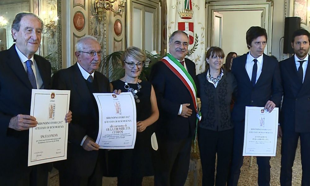 Abbondini d’Oro 2017: premiati Angelo Palma, Olga Trombetta Ceriani e l’associazione Per Como Pulita