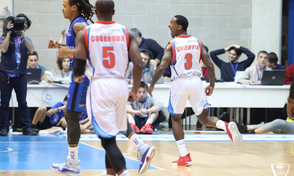 Pallacanestro Cantù, domenica l’atteso derby contro Milano