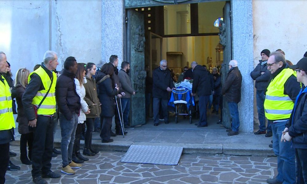 Incidente Saronno, i funerali di Davide Greco a Rovello Porro