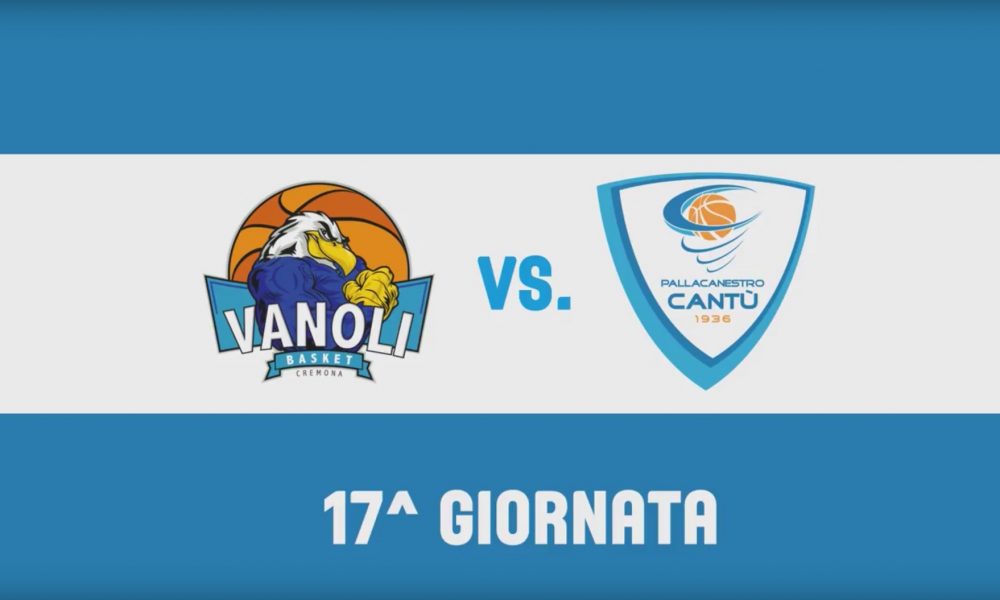 Basket, Cremona batte Cantù. Al “PalaRadi” finisce 109 a 100 per i padroni di casa