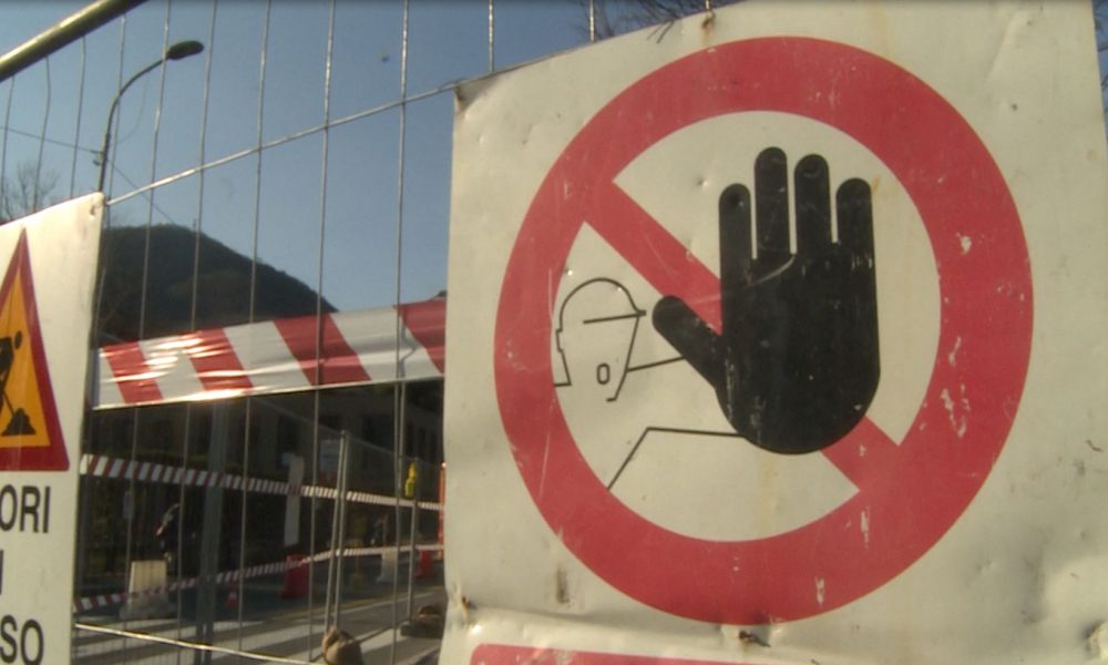 Alta Valle Intelvi, strada provinciale chiusa per lavori