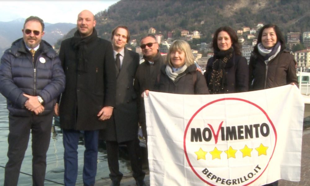 Paratie, M5S: “Basta cantieri”. A Como il candidato pentastellato alle regionali, Dario Violi