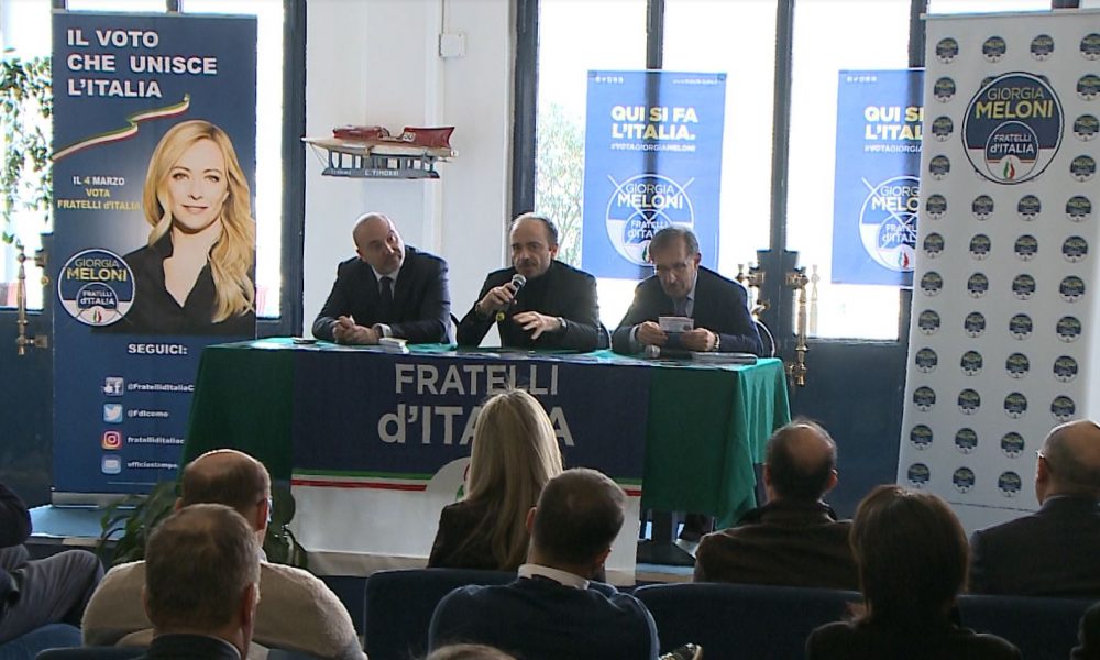 Elezioni 2018, Ignazio La Russa a Como con Fratelli d’Italia