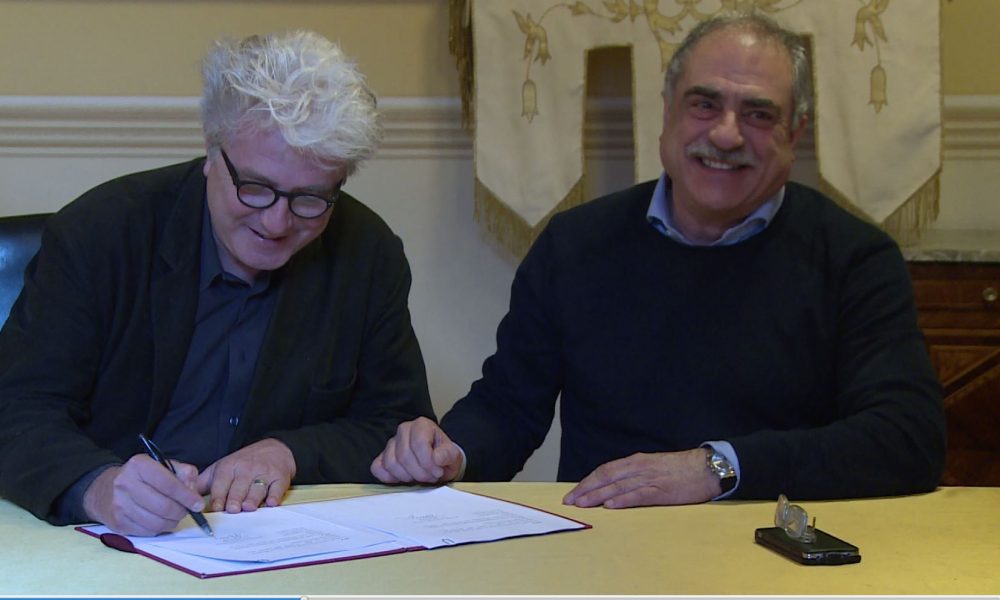Firma protocollo a Palazzo Cernezzi, al via la collaborazione tra Comune e Archivio Terragni