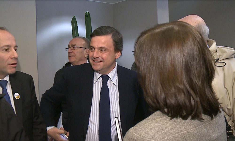 L’ex ministro allo Sviluppo economico Carlo Calenda a Como