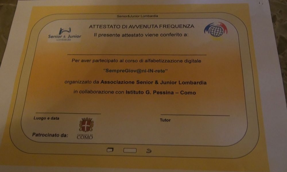 SempreGiov@ni-IN-rete: corsi gratuiti degli studenti del Pessina agli over 60