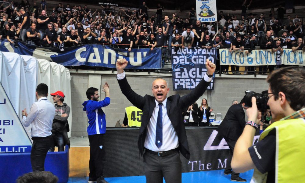 Basket, Cantù batte Torino. Coach Sodini: “Adesso possiamo lottare per i playoff”