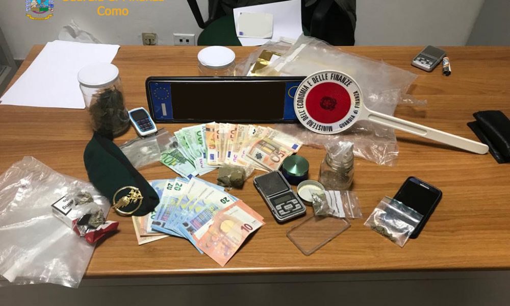 Spaccio di droga, maxi operazione della guardia di finanza, controllate 120 persone, arrestato pusher