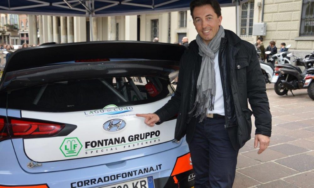 Campionato Italiano World Rally Car, il comasco Fontana corre con il marchio Lago di Como