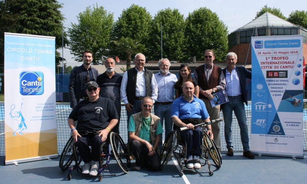 Tennis in carrozzina, al via l’Itf. A Cantù 80 giocatori da tutta Europa