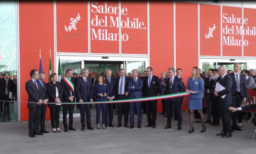 Salone del Mobile, taglio del nastro per l’edizione 2018