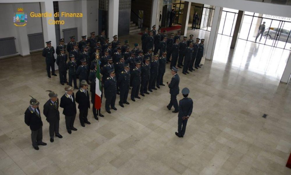 Guardia di finanza, visita a Como del comandante regionale della Lombardia