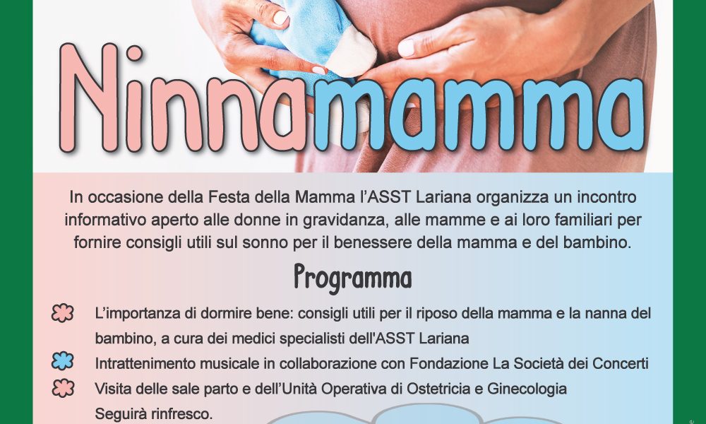 L’iniziativa “Ninnamamma”, al Sant’Anna tutti i segreti del sonno