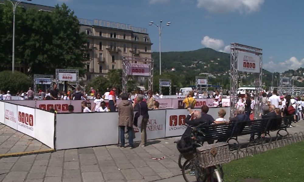 Un campione per Amico, Piazza Cavour diventa una palestra e ospita 600 bambini