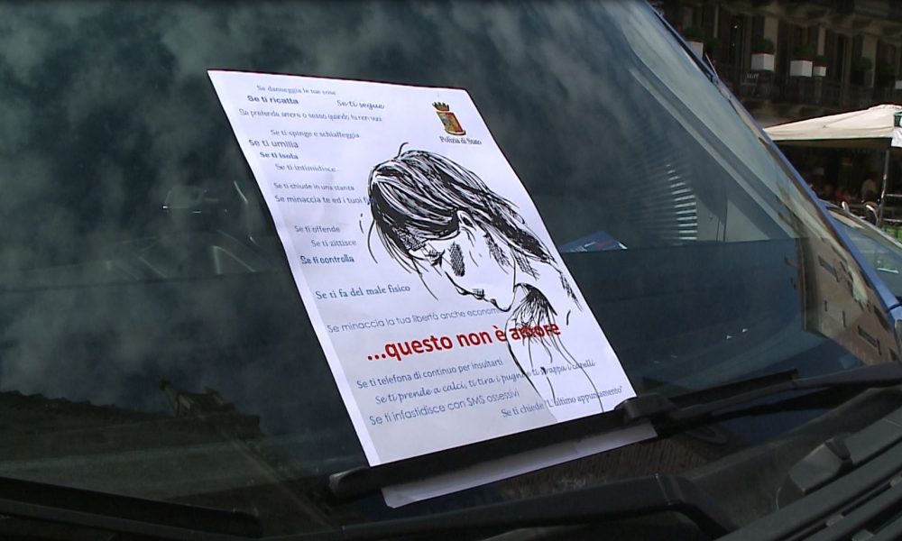 “Questo non è amore”, la campagna della polizia contro la violenza sulle donne
