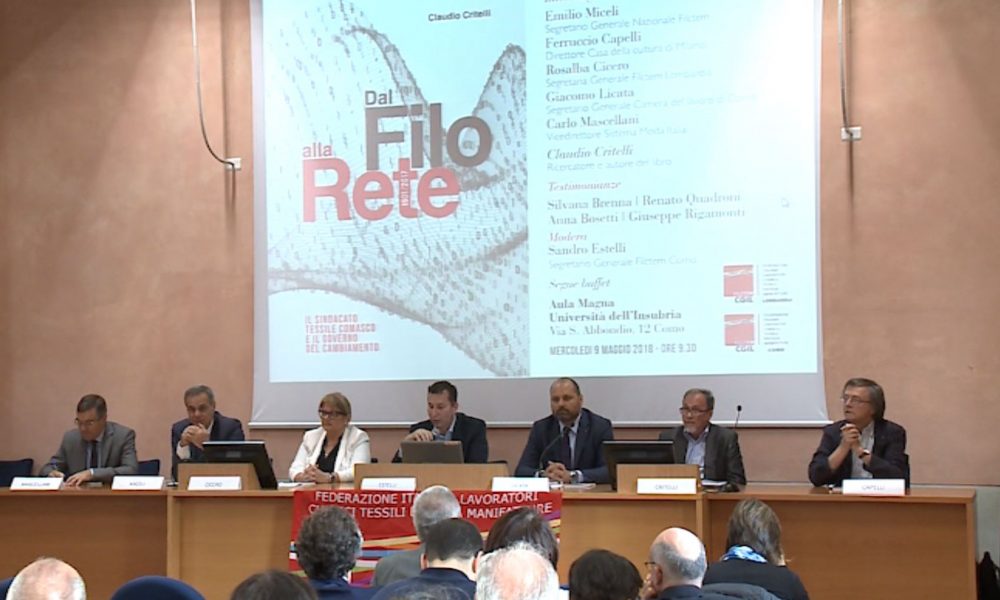 “Dal filo alla rete”, la storia del sindacato tessile a Como