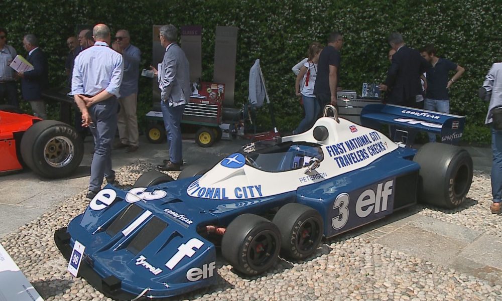 Concorso d’Eleganza, a Villa d’Este anche la mitica Tyrrell a sei ruote da Formula Uno